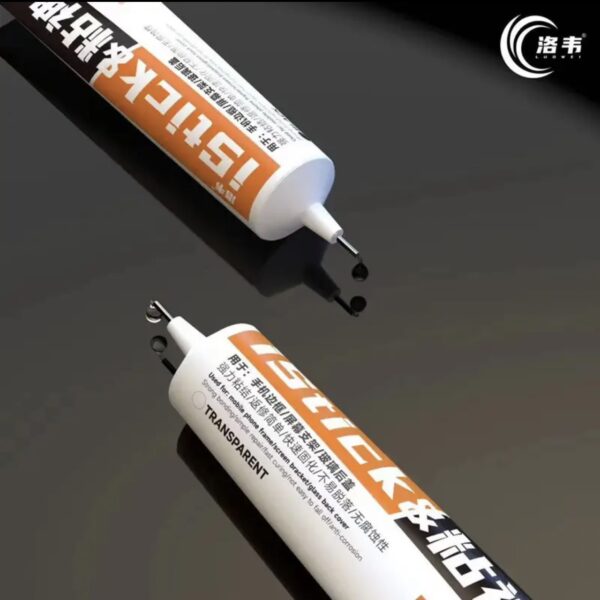 กาวติดจอ istic ใส หลอดส้ม 50ml