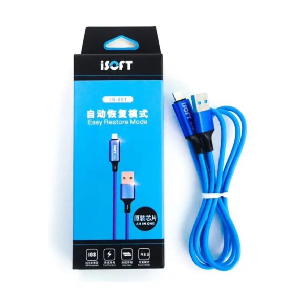 สายชาร์จ i Fost001 สายเข้าหน้ารีสโตร IP IPAD isoft is-001